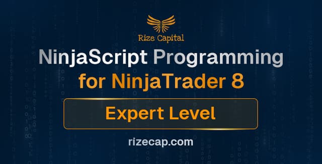 NinjaScript Programming for NinjaTrader 8 - Expert Level