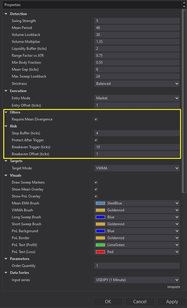 StopHunt Sniper Pro - NinjaTrader 8 Strategy Image 4