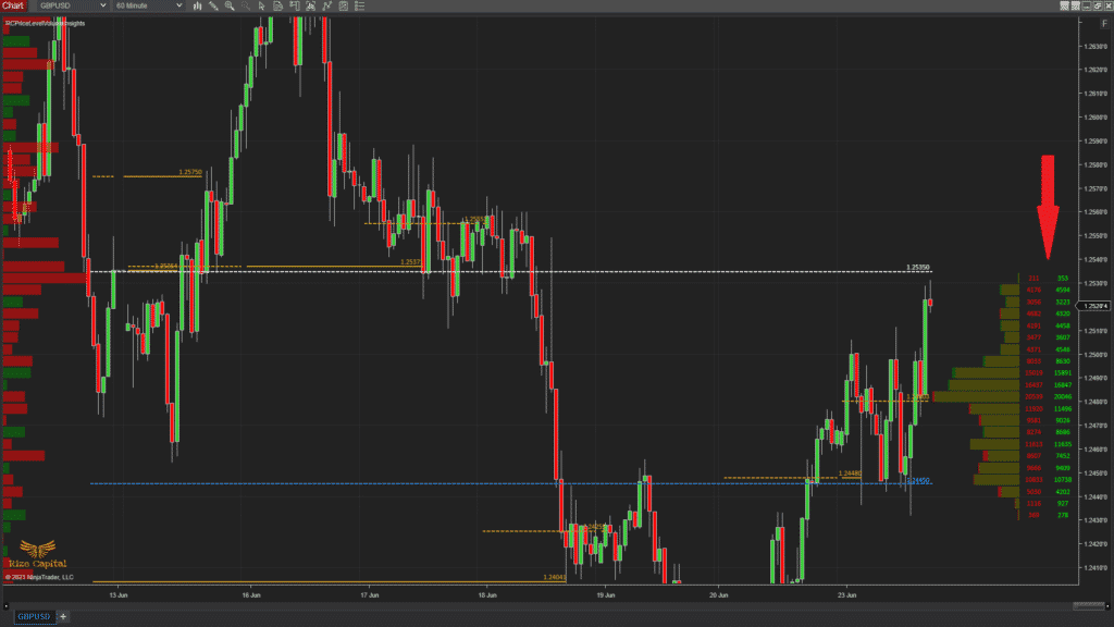 NinjaTrader 8 | Price level Volume Insights Indicator